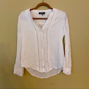 DKNY white button down